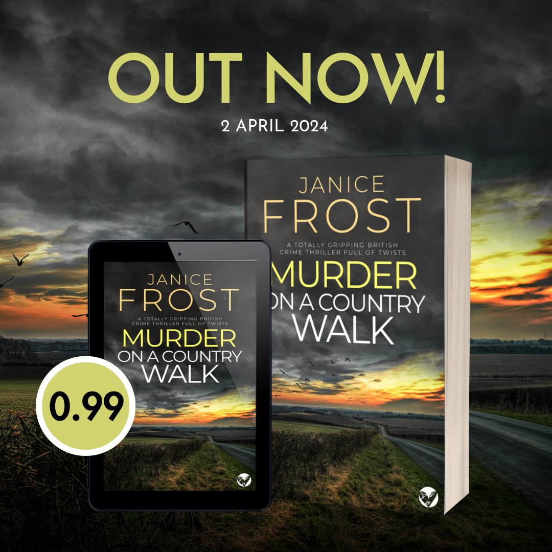 It begins as a Halloween prank. It ends in cold-blooded murder. Warwick & Bell #4, Murder On A Country Walk . 99p/99c for launch.  amazon.co.uk/COUNTRY-totall… amazon.com/COUNTRY-totall… #mysterybooks #crimenovel #series #detectivefiction