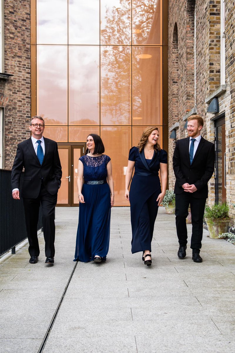 Only ONE WEEK left until the magical quartet of singers from @ChamberChoirIre grace Derry with their heavenly voices! Get ready for a delightful evening filled with songs that capture the essence of springtime 🐝 Don't miss out 👉 bit.ly/3IUYpr4