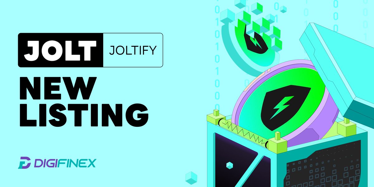 💥JUST IN: $JOLT #joltify to be Listed on DigiFinex ！
🫵 Stay tuned 💹 <a href="/joltify_finance/">Joltify</a>

🧐Details: tinyurl.com/3r5pzjh6