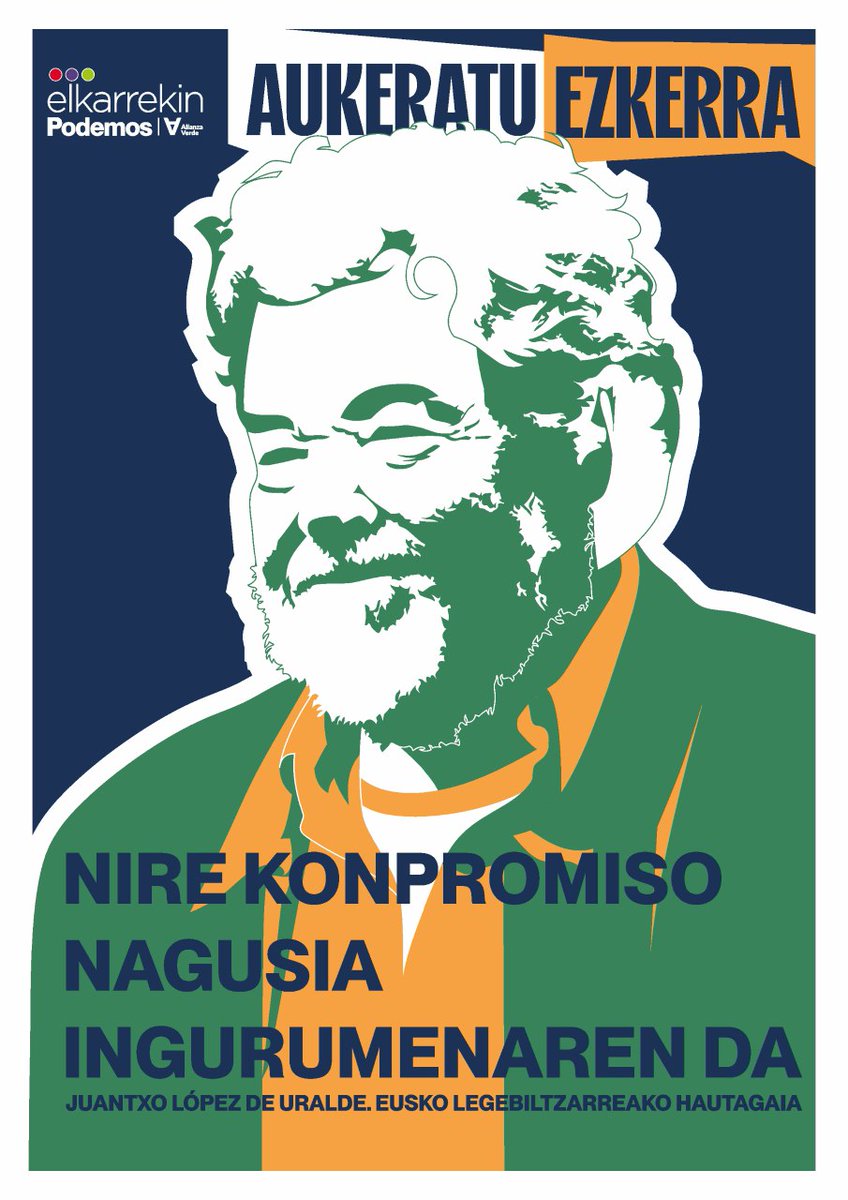 Sólo hay una fuerza que lleve el ecologismo por bandera en las elecciones de #Euskadi y es @AlianzaVerde_ @PodemosEuskadi_ 

El compromiso de @juralde es el medioambiente.

URDAIBAI NO SE TOCA‼️

#EligeIzquierda
#PaisVasco
#Urdaibai
#Elkarrekin
#Alava
#Araba