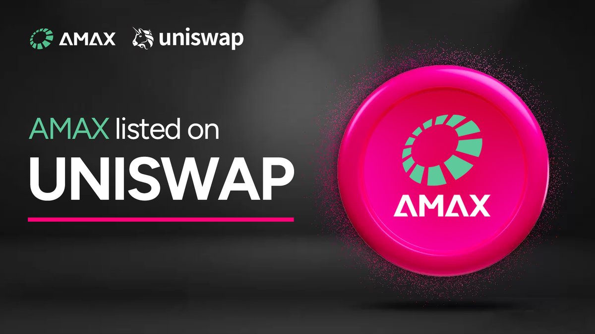 '📢 Exciting news! ArmoniaMetaChain's token, AMAX, has now been listed on Uniswap! 🚀💫 Trade AMAX and join the revolution of decentralized finance. 🔗 Contract Address: 0x864ac60596435031cdD28257091C26C62e53e44d 🔗Click：app.uniswap.org/explore/tokens… #AMAX #Uniswap #Crypto #DeFi