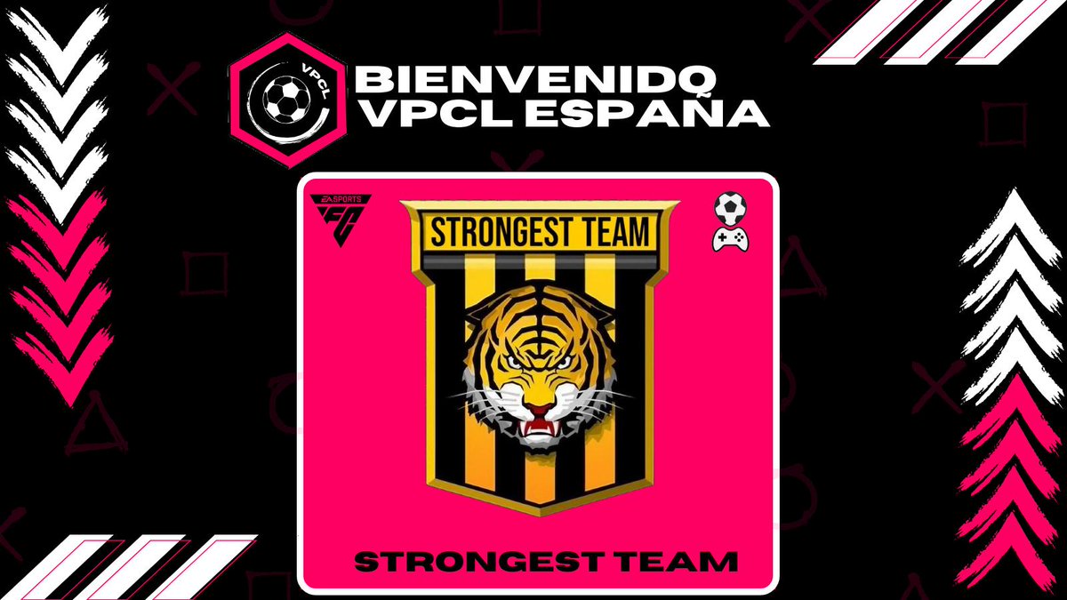 VPCL España (@vpcl_spain) on Twitter photo 🚨ANUNCIO🚨
3/12
Presentamos a nuestro tercer equipo, llegan para disputar la <a href="/transferplay_es/">TransferPlay App</a> league.
Damos la bienvenida a <a href="/Strongestteamfc/">Strongest Team</a> a VPCL. 🚨ANUNCIO🚨
3/12
Presentamos a nuestro tercer equipo, llegan para disputar la <a href="/transferplay_es/">TransferPlay App</a> league.
Damos la bienvenida a <a href="/Strongestteamfc/">Strongest Team</a> a VPCL.