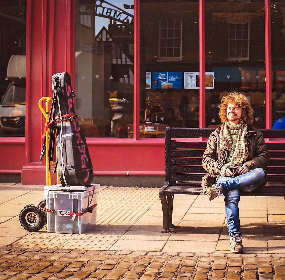 **TONIGHT** - Original music  from 9pm as the familiar face and hair if @charlieswainston sings his own songs…..before that beers with Strider and Jimmy from 5 with beer from @newbristolbrewery <a href="/cloudwaterbrew/">Cloudwater Brew Co</a> and @turningpointbrewco kicking off your weekend! #livemusicyork