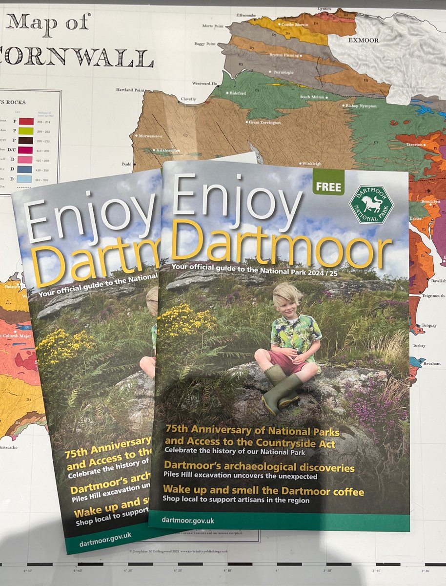 Explore Dartmoor by grabbing your FREE copy of our Enjoy Dartmoor magazine at any of our Visitor Centres 😍🍃 Packed with tips, great photographs, and lots of local info, your essential guide to unlocking a fantastic Dartmoor experience!