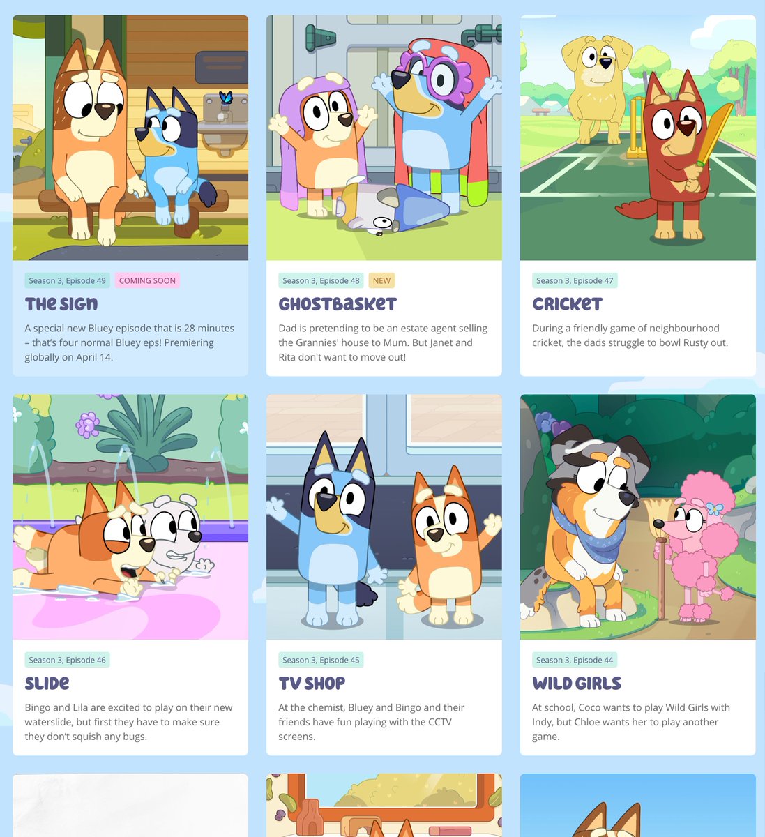 OfficialBlueyTV's tweet image. The official #Bluey website has been nominated for a #Webby! 🖥️ 

The public decide who wins &amp;amp; you can vote here 👉 vote.webbyawards.com/PublicVoting/#…