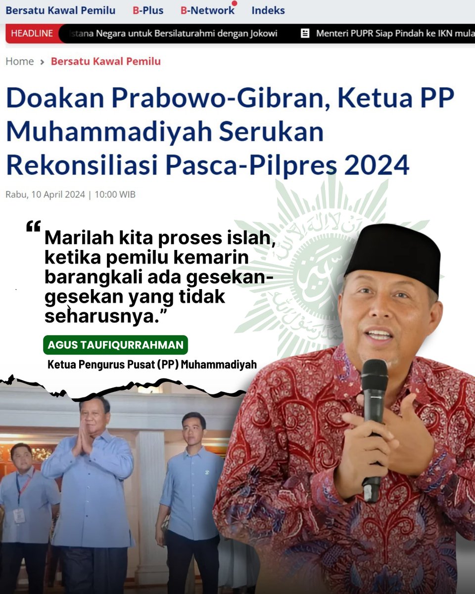 imgilangsky's tweet photo. #JalinRekonsiliasi bersama ketua PP Muhammadiyah dan @prabowo @gibran_tweet https://t.co/HhwCzOOKfq