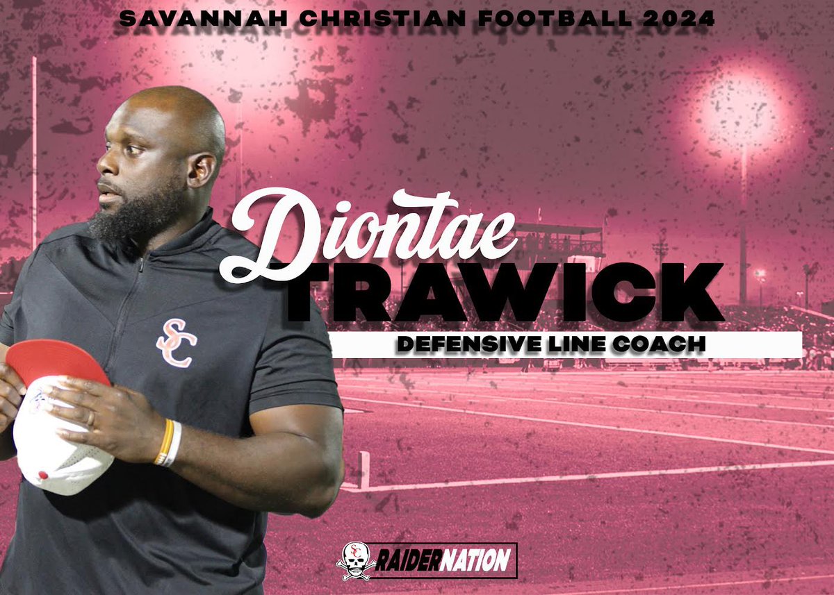 @coach_trawick is heading into his second year coaching our Defensive line @scpsathletics Coach Trawick is our middle school PE teacher and has coached our middle school football team the last two years. Go Raiders! ☠️🏈🏴‍☠️