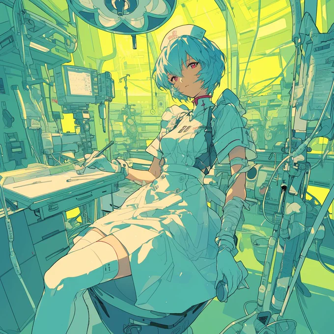 Neon Genesis Evangelion -Rei Ayanami- 