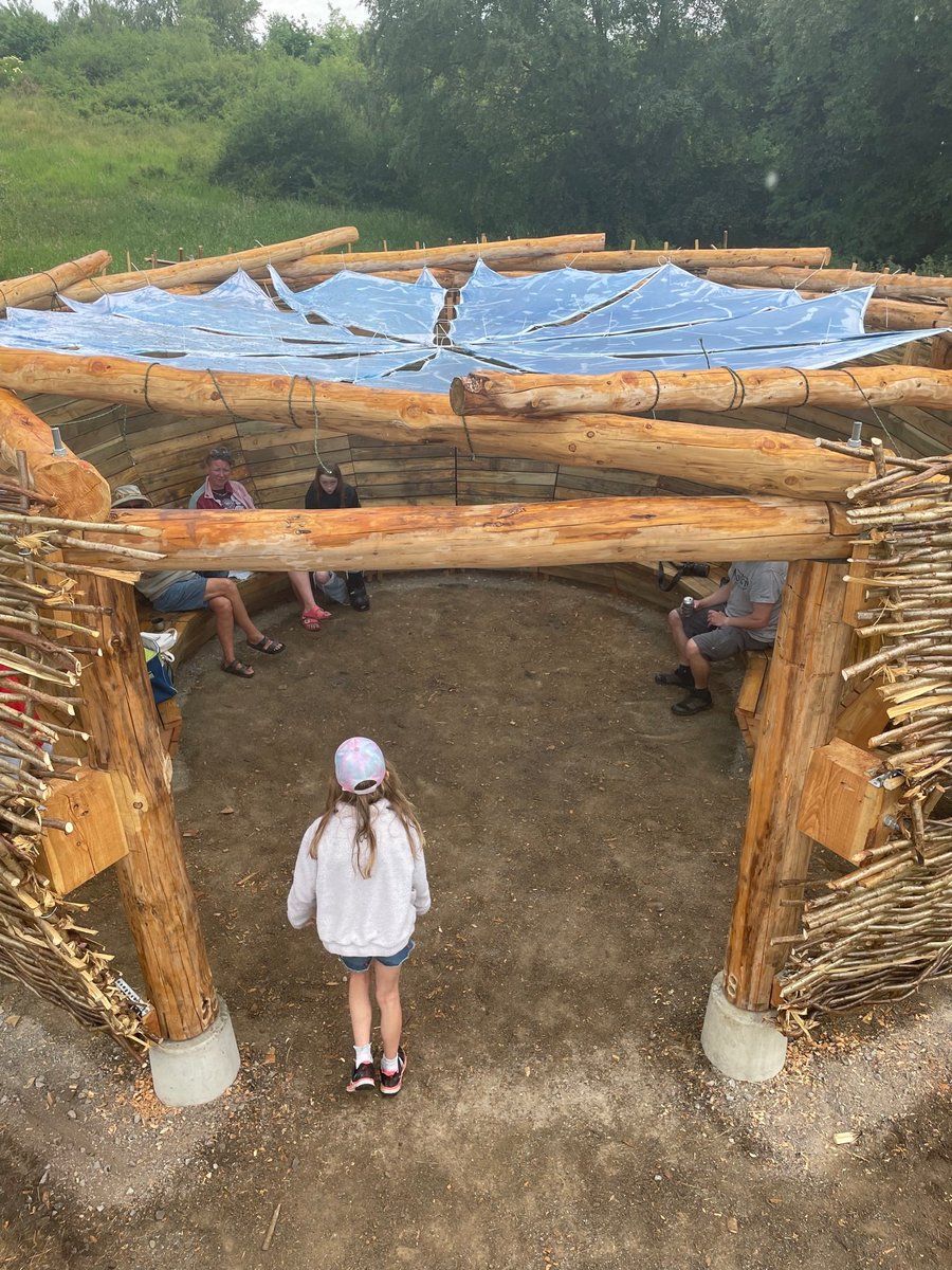 The #FellfootForward Stars in the Tarn project aimed to raise awareness of the area’s dark skies & created a place where people could enjoy the #night sky - The Nest – skygazing pavilion at Talkin Tarn: northpennines.org.uk/fff-stargazing… Funded by @HeritageFundNOR #NorthPennines #Cumbria