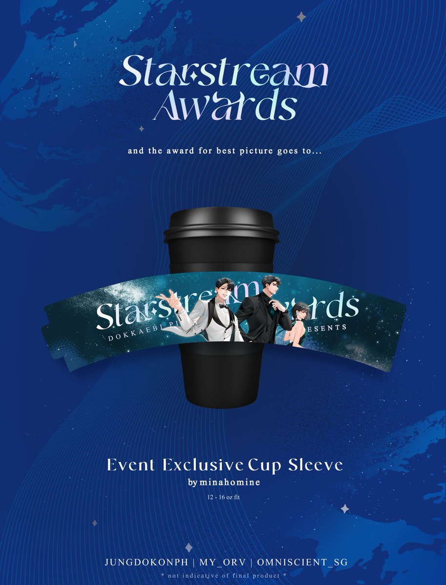 🎥 Step onto the red carpet and sip in style with our exclusive cupsleeve by @minahomine! Pre-orders are still ongoing for local mail order until 28th April ✨ #SSAJ_2024 #SSAWARDS_2024 #SSAJ_PH