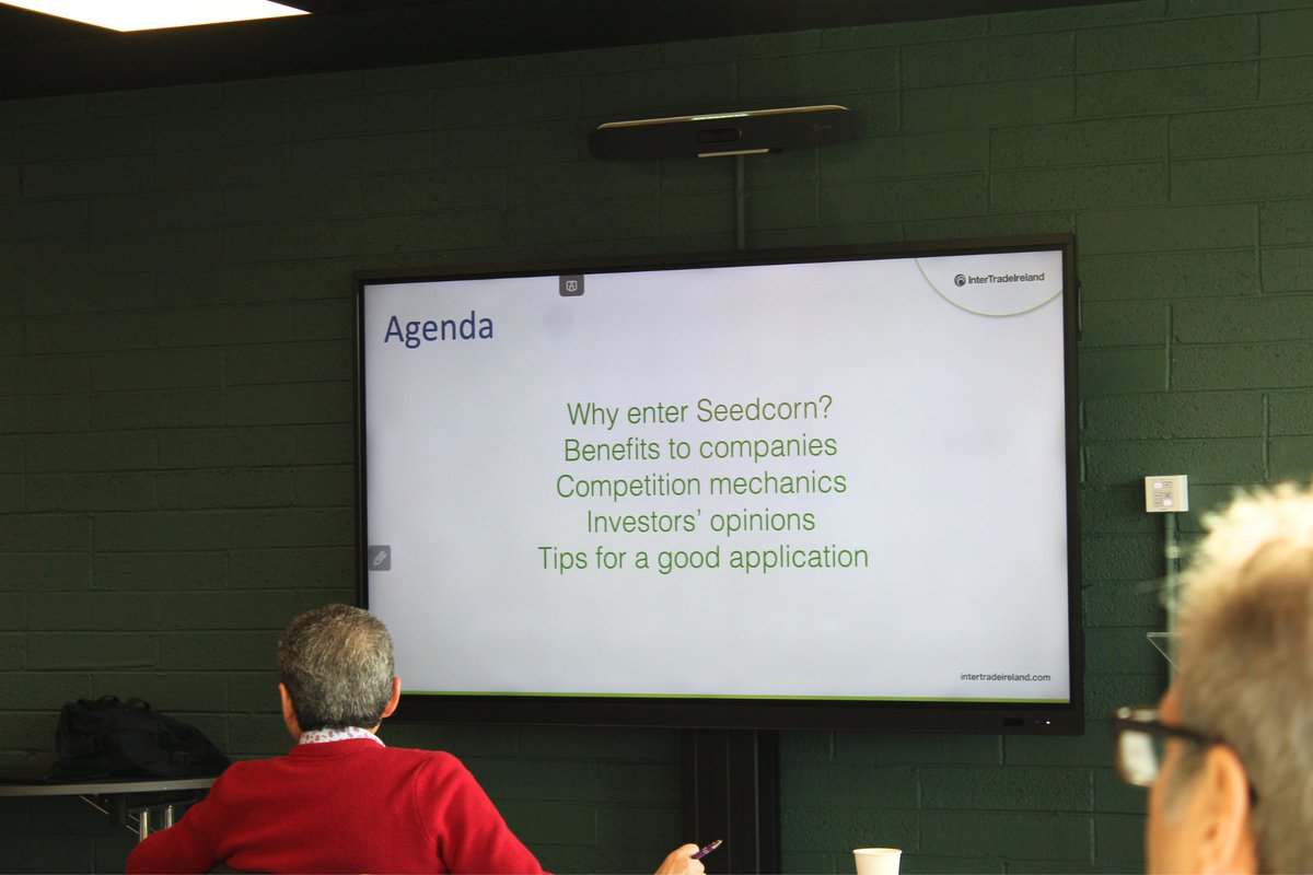 Missed the @Inter_Trade SeedCorn Investor Readiness Competition info session? Don't worry, you can still be investor ready! 🚀From what we learned today, you won't want to miss this competition that mirrors a real-life #Investment process. Apply today 🔗intertradeireland.com/funding/seedco…