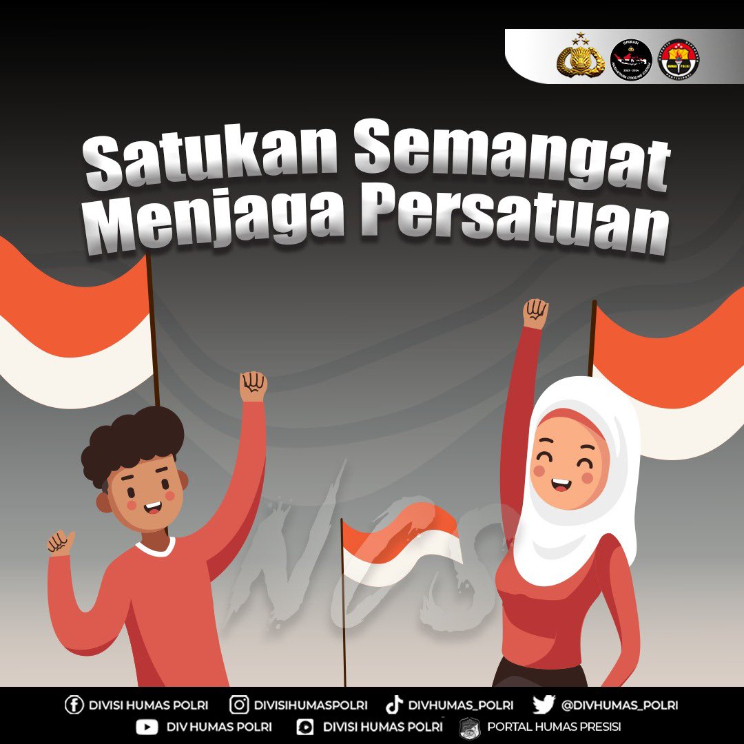 Satukan Semangat Menjaga Persatuan Semangat persatuan dan kesatuan harus tetap kita jaga dalam kehidupan sehari-hari untuk memperkokoh NKRI.