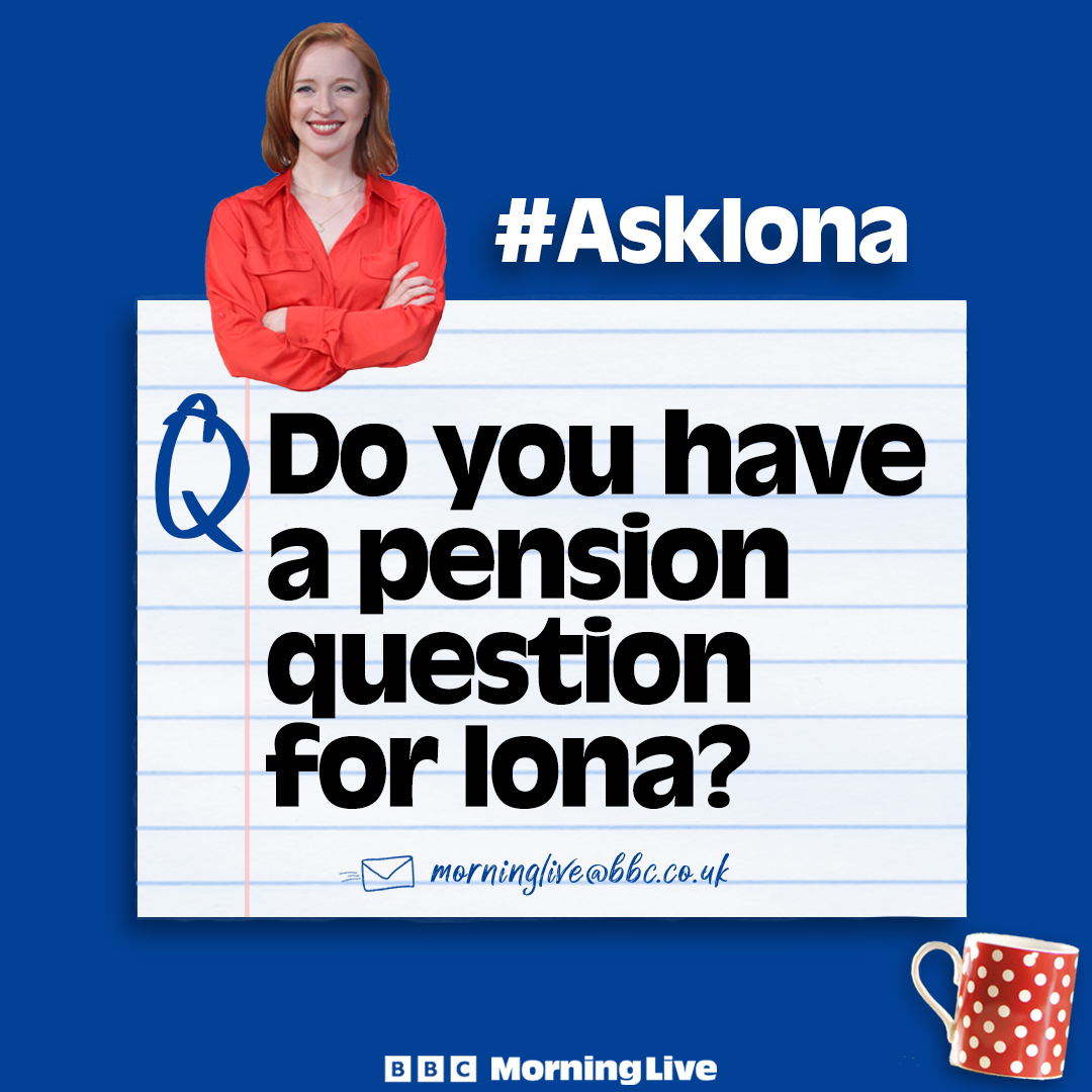 💰Iona Bain will be here on Monday to explain how to maximise your pension and why you should avoid rushing to withdraw funds at this time of year. Do you have a pension question for Iona? Send us them below!