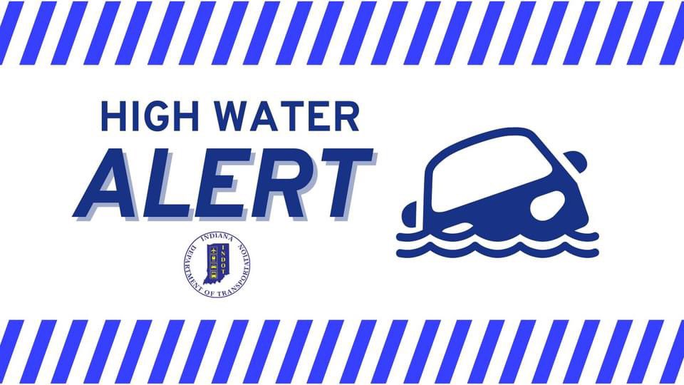 ⛔️🌧️ State Road 42 between Bowman and Craver Roads (7 miles east of Cloverdale) is closed due to high water. Remember, if you run into flooding, turn around, don’t drown.