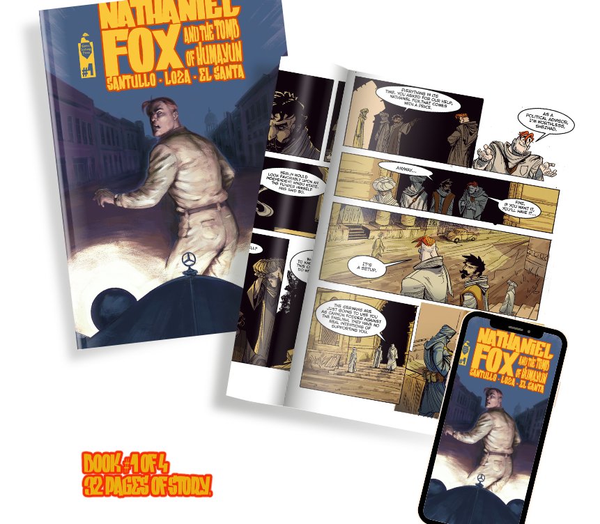 9 days to Launch!
kickstarter.com/projects/rober…
#indiecomics #kickstarterlaunch #pulpadventure
#NathanielFox