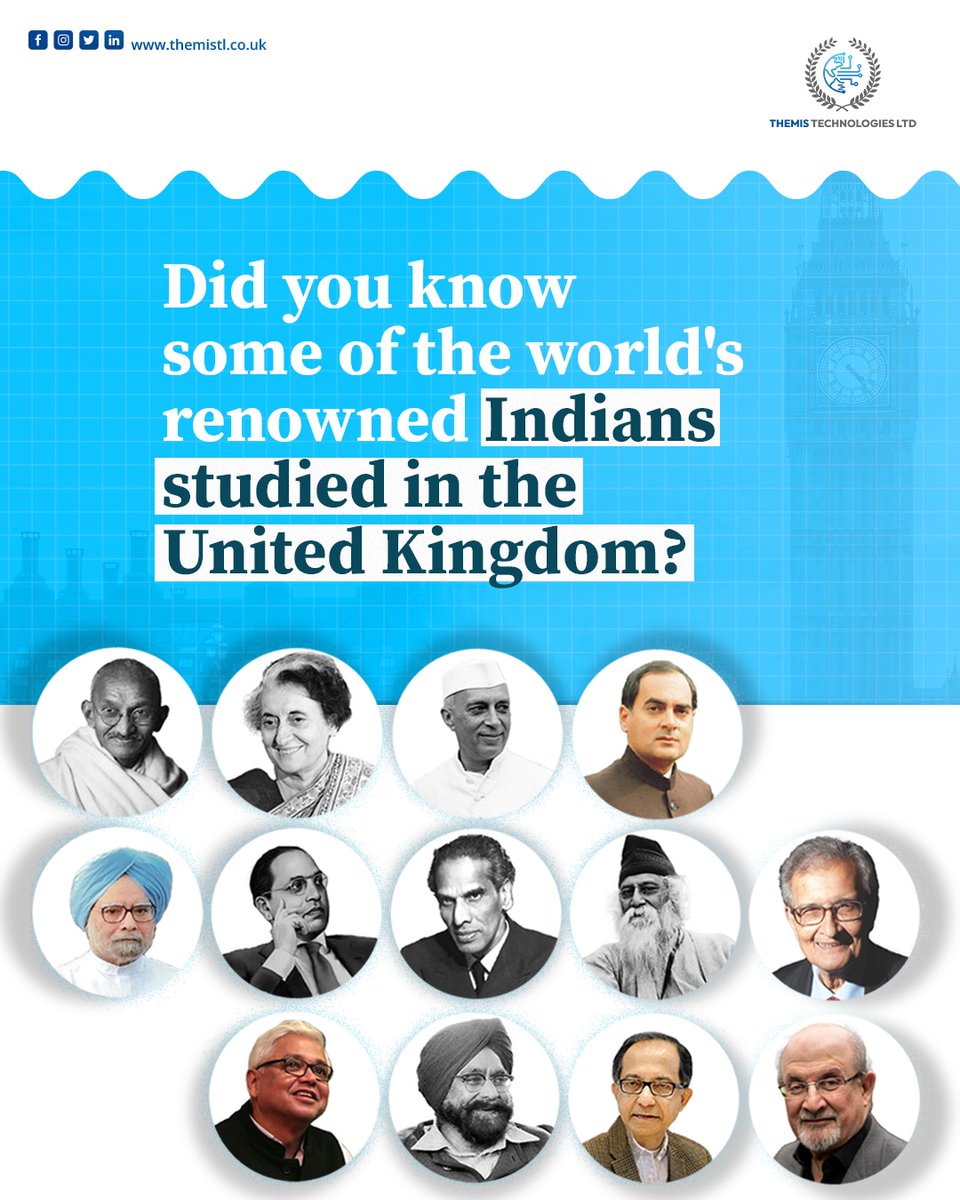 Curious about the World's Renowned Indians Studied in the United Kingdom? 

Dive into our latest post: linkedin.com/posts/themis-t…

Follow us for more such updates.

#StudyAbroad #UKEducation #SuccessStories #TheHeadmasterConsulting