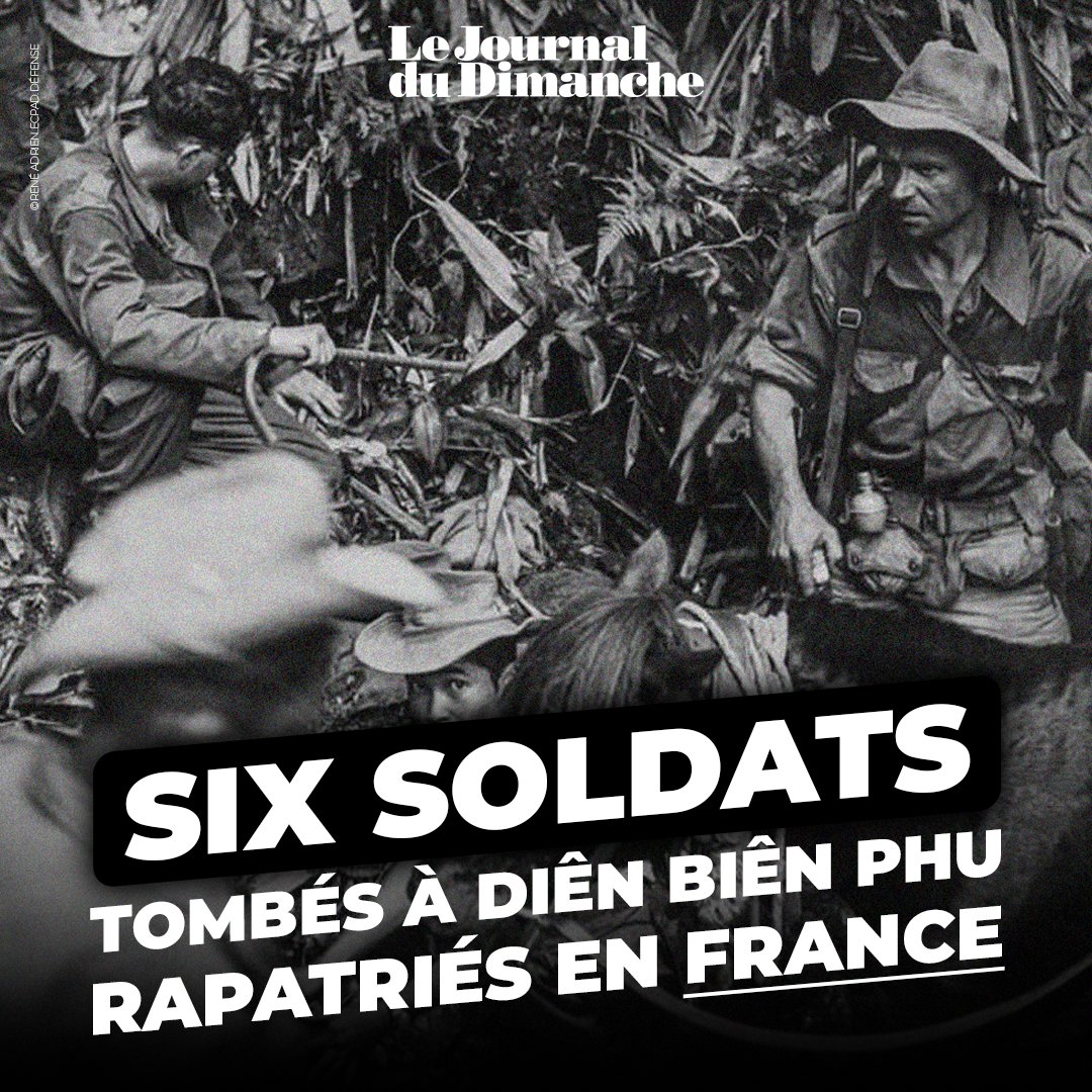 Tombés il y a 70 ans à Diên Biên Phu, 6 soldats français ont été rapatriés en France !