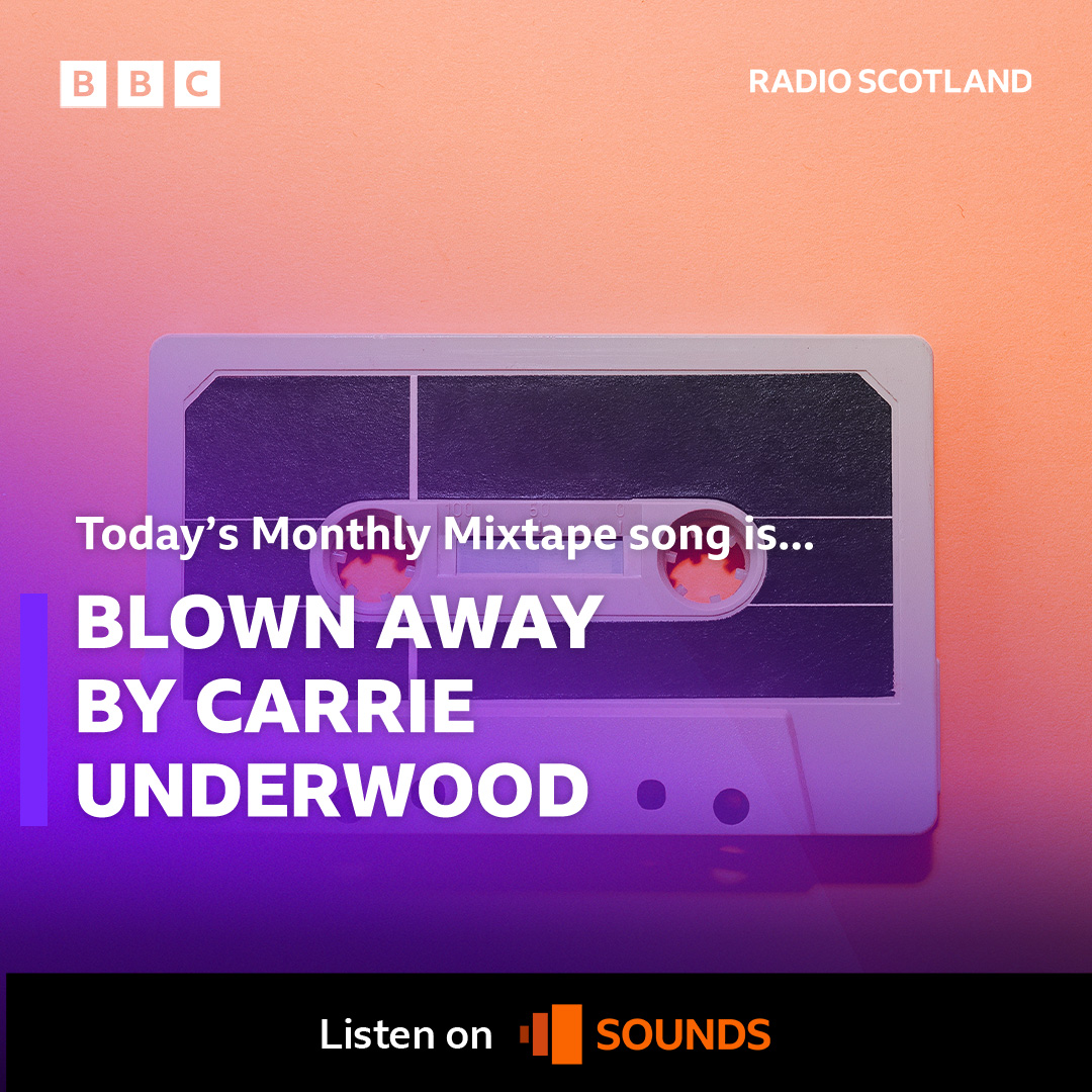 On today's #AfternoonShow, @LadyM_McManus has chosen Blown Away by Carrie Underwood for the #MonthlyMixtape. Now she'd like to hear your suggestions for what should come next!