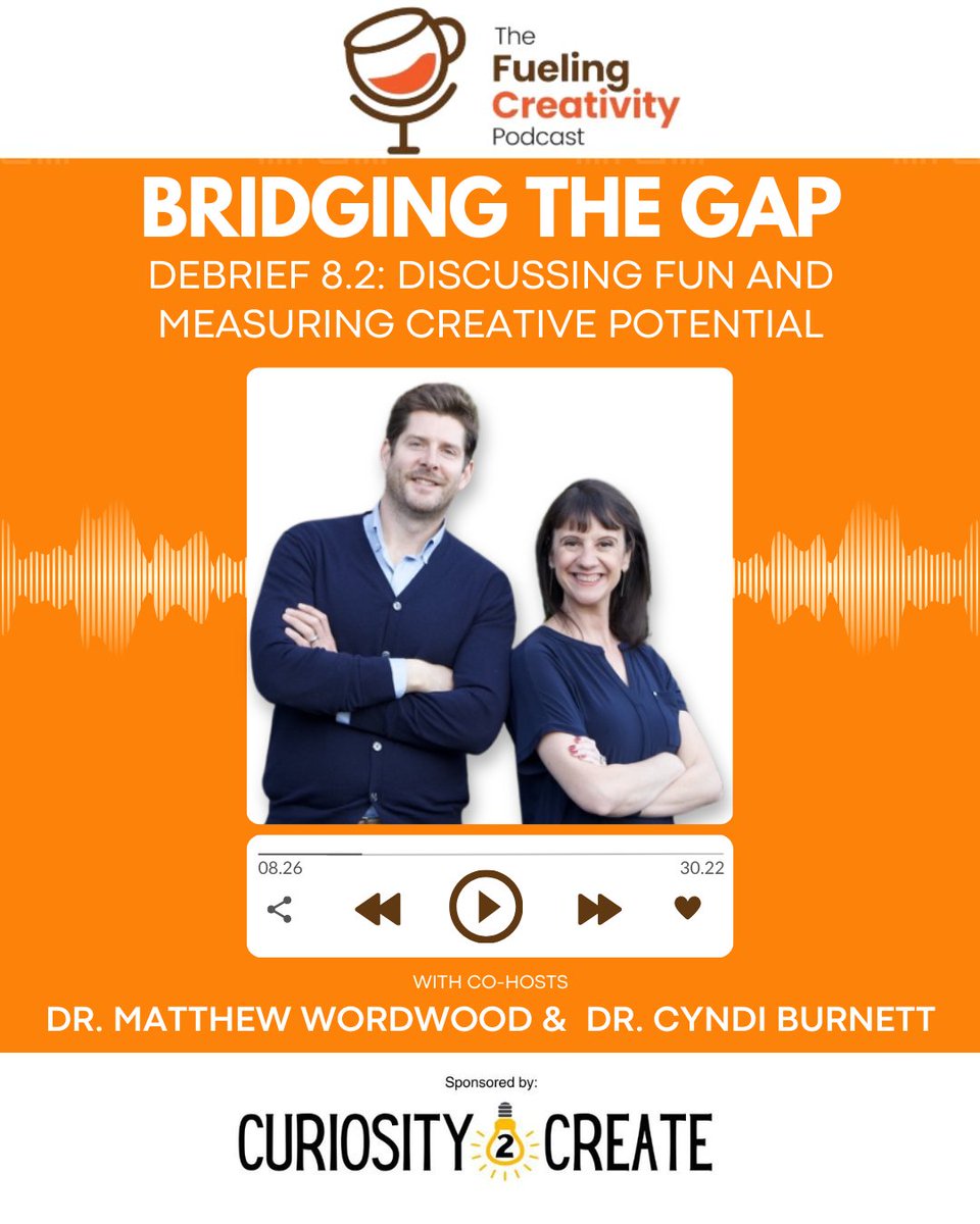 Join us for a deep dive into the highlights of the past 3 episodes of the Fueling Creativity in Education podcast! 🎙️💡 Dr. @Worwood and Dr. Cyndi Burnett share their key takeaways.🌟 🔗 podbean.com/ew/pb-57guk-15… #CreativityandEducation #CreativityPodcast #FuelingCreativity