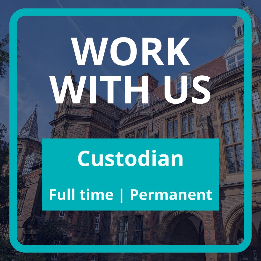 📣 Work with us! 📣 We are looking for a Custodian for the McDonald Institute for Archaeological Research! 📅 Closing date: 5 May 2024 👉 More info: jobs.cam.ac.uk/job/45780/