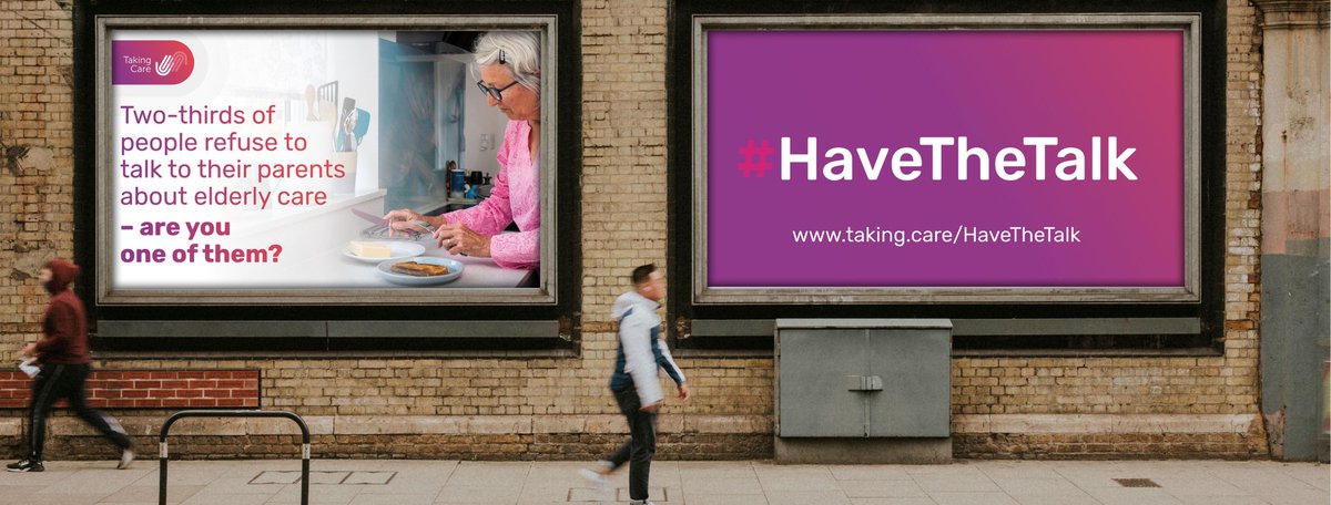 A new multi-channel marketing campaign has been launched after data revealed that nearly two-thirds of people are unwilling to talk to their elderly parents about future care plans. Read here: bit.ly/3TRNjrX (@takingcareuk)