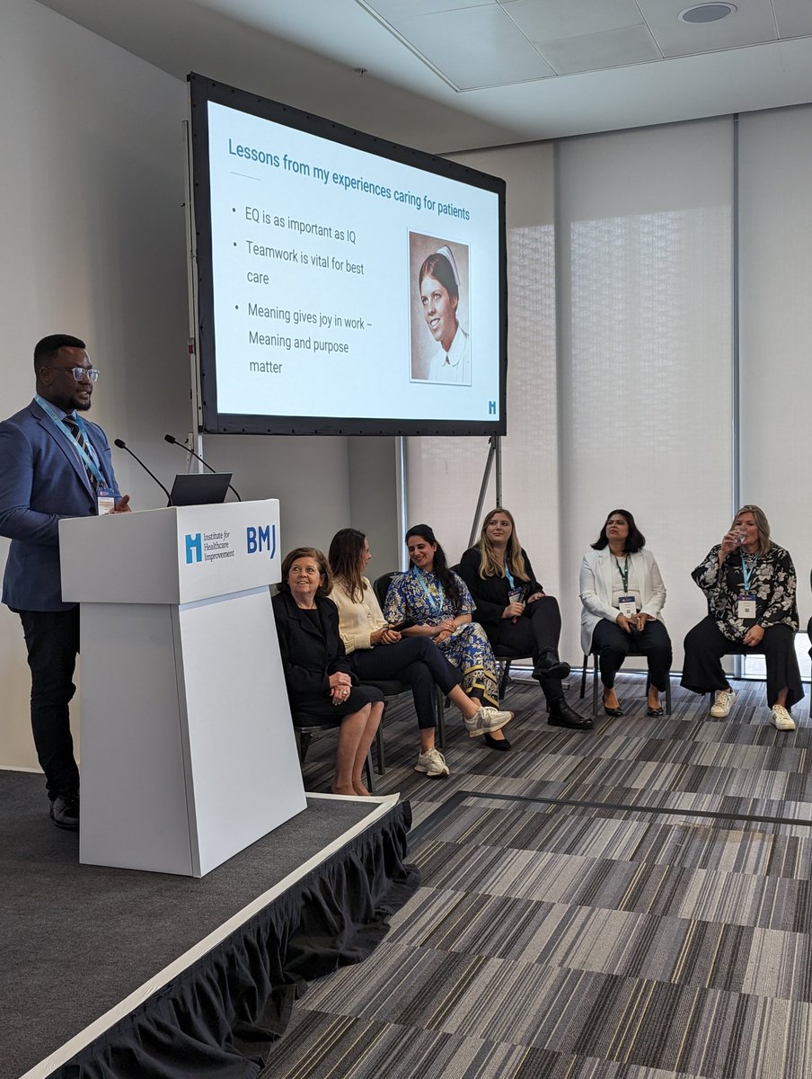 What a joy to be joined by @moonashE as he leads this morning's panel discussion about investing in #nursing and #midwives to flourish @QualityForum @ProfessorAisha @SanaGulBaloch1 @hvdtan18