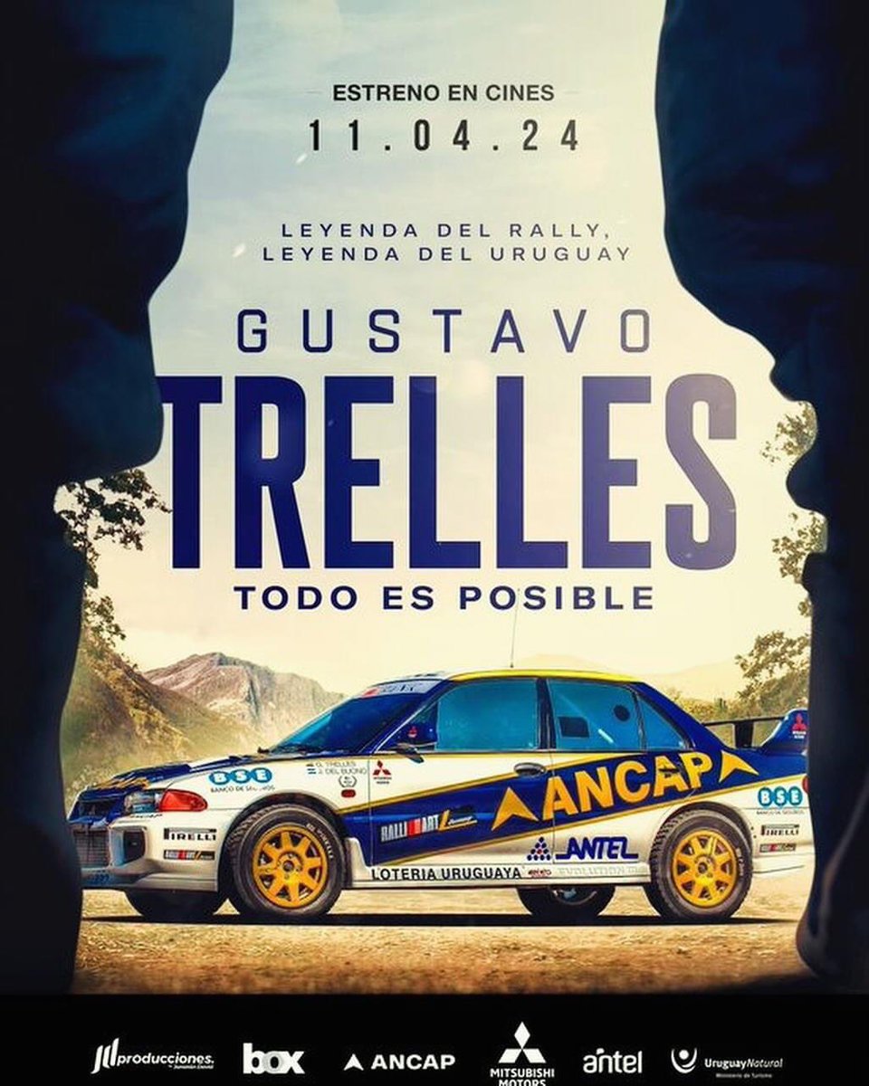 #GustavoTrelles 🇺🇾
#TodoEsPosible #Movie 

@OfficialWRC 
@RallyenUruguay