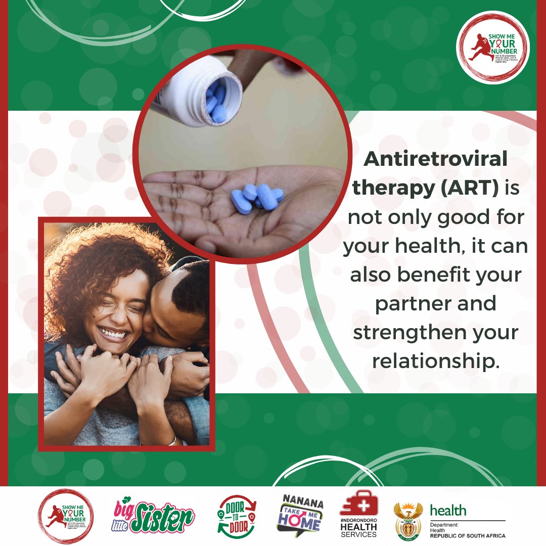 ART can improve your connection with your partner. #AYP #SMYN #healthservices #youthfriendlyservice