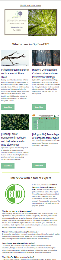 🌳 Smart Updates for Sustainable Forest Management: issue #2 💡Our #newsletter dives into key updates and innovations that are shaping the future of our forests. 👉Read the new issue: mailchi.mp/4c55d9275bf4/o… 👉Subscribe for regular updates: eepurl.com/imul8g