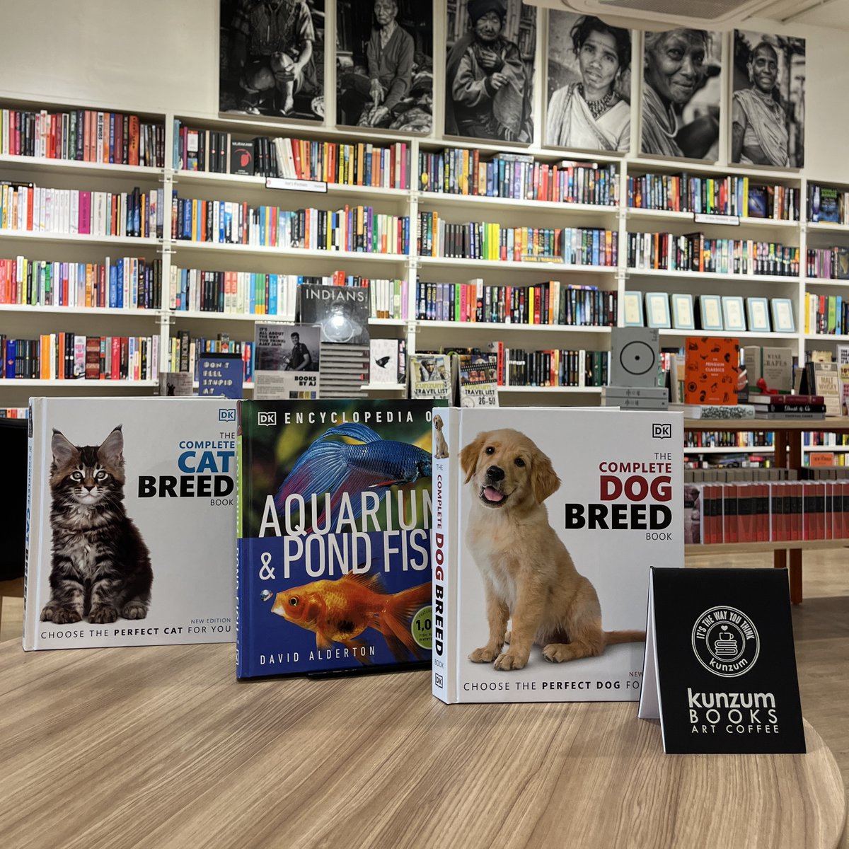 Calling all pet lovers!  Celebrate World Pet Day with purrfect reads for every forever companion!
Explore our pawsome selection of books about dogs, fish, cats, and all creatures great and small. #WorldPetDay #KunzumBookstore #PetLovers #AnimalBooks #Bookworms