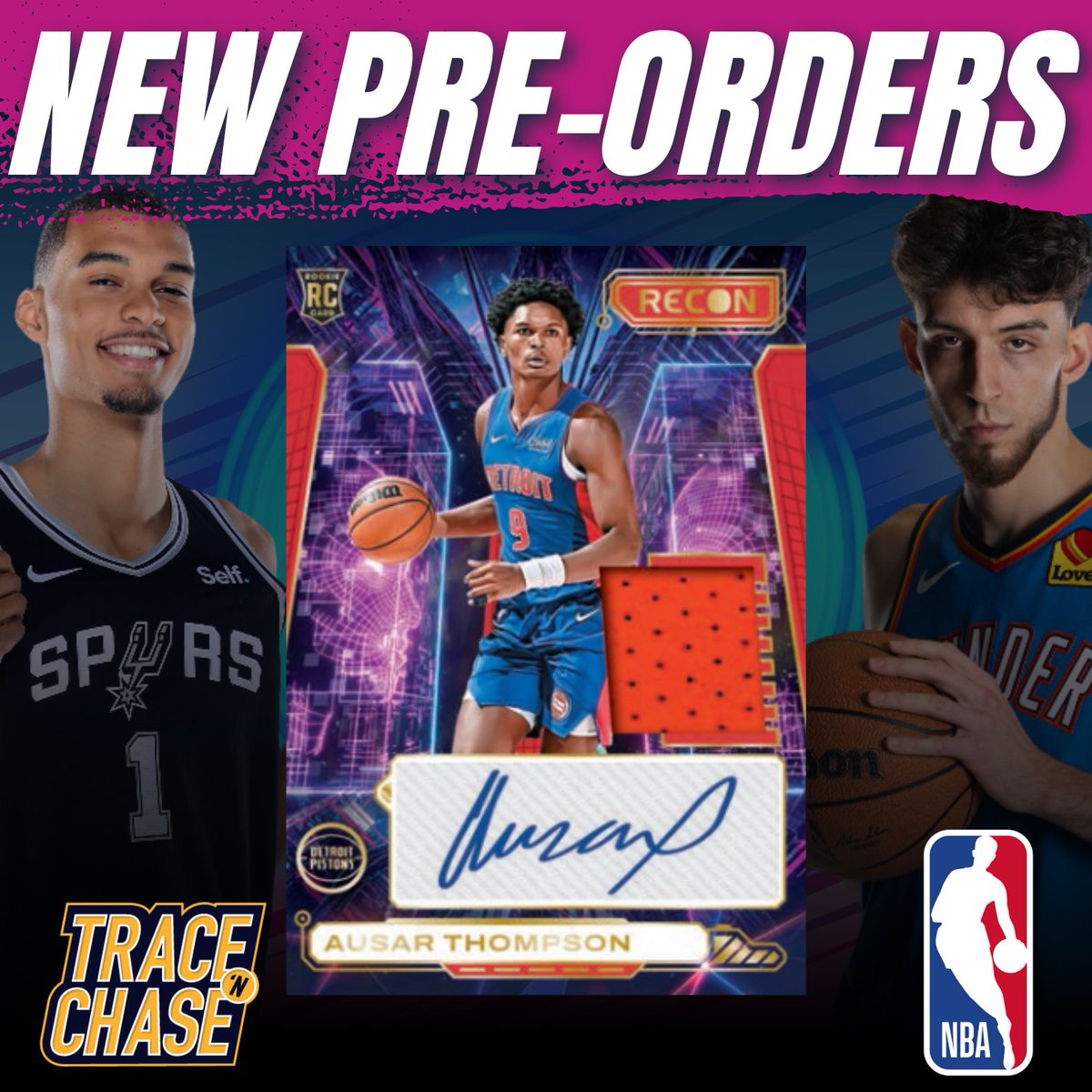 👉🏼Join the excitement with a standout choice, 2023-24 @PaniniAmerica Basketball Recon!
💥Pre-order to reserve your hobby box before it sells out!
 
#thehobby #bgs10 #psa10 #whodoyoucollect #tracenchsse #tracenchaseskg #bycollectorsforcollectors #RC #showyourhits @HobbyConnector