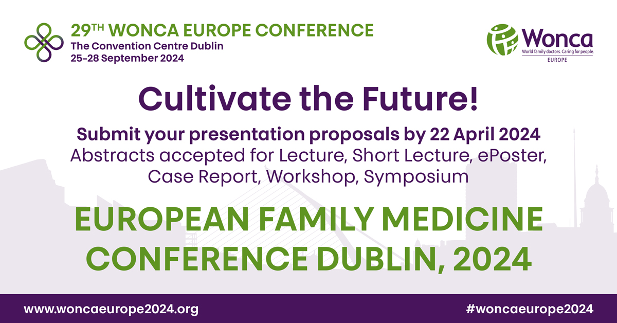 We're seeking abstracts for our upcoming conference! 🧠 #woncaeurope2024 The time's ticking! The deadline is just a week away! Don't miss out on this opportunity to shape the future of healthcare! 📅 woncaeurope2024.org/call-for-abstr…