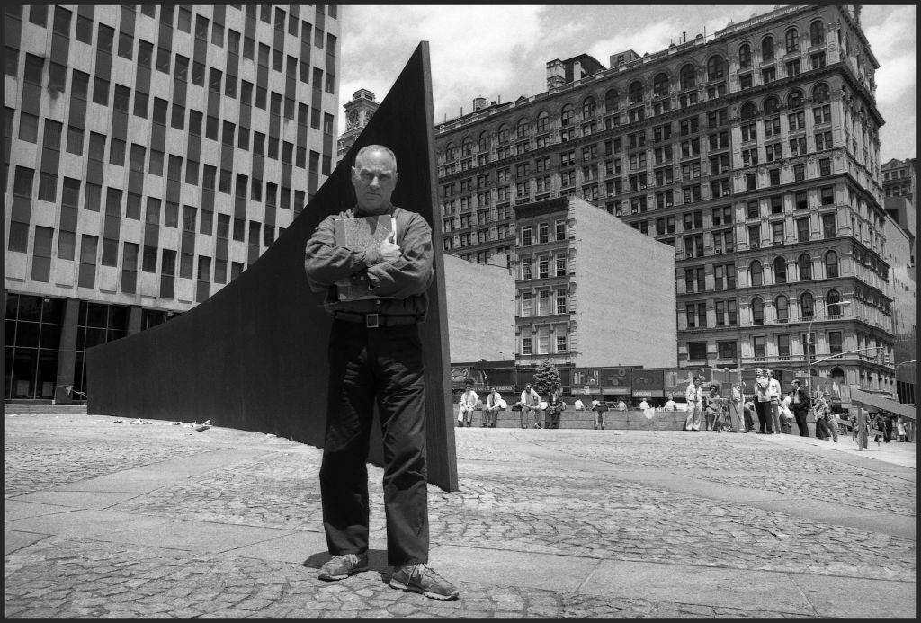 “Your life’s nanosecond; if you have a contribution to make, then make it. Don’t bitch about it, just do it.” Richard Serra 📸 Oliver Morris