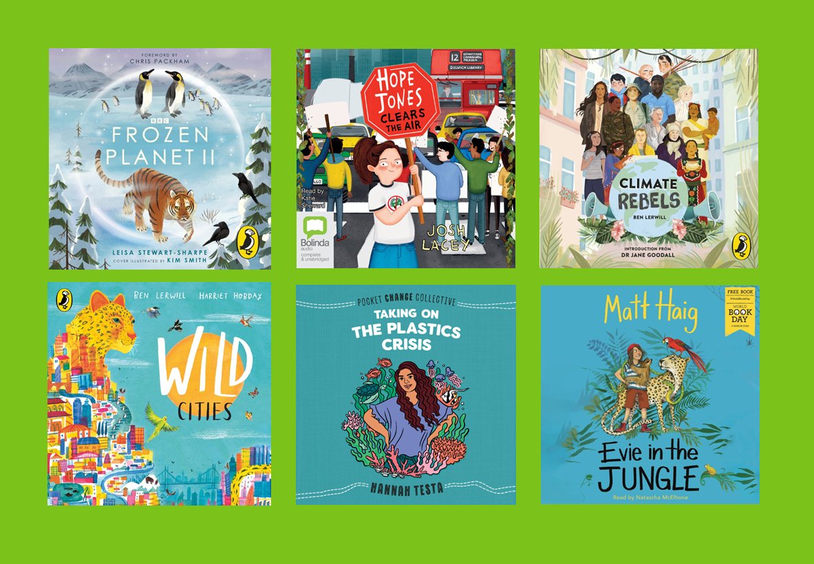 🌎 Look afresh at the world around you... #EarthDay is celebrated on 22nd April, a day when we are encouraged to connect with the natural world and work towards a sustainable future. Find inspiration and motivation in our reading selection for adult and young adult readers.