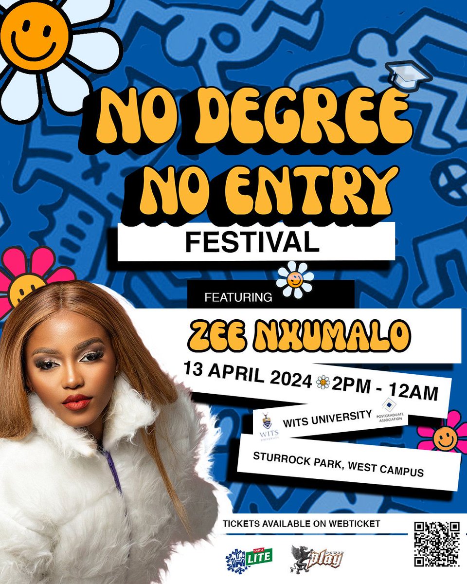 #NoDegreeNoEntryFest has the Afropop and Amapiano prodigy sensation, Zee Khumalo. She is about yo captivate us with her infectious rhythms and soulful sounds. #Witsforgood
<a href="/Wits_SRC/">Wits SRC</a> <a href="/WitsUniversity/">Wits University</a>