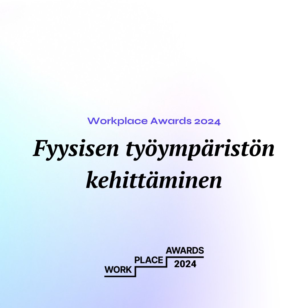 Fyysisen työympäristön kehittäminen on muutakin kuin vain rakenteiden uudistamista – se on väylä viihtyisämpään työelämään ja menestyvään organisaatiokulttuuriin. 🤝 Käy tutustumassa tämän Workplace Awards 2024 -kilpailun kategorian osallistujiin 👉 rakli.fi/rakli-tiedotta…