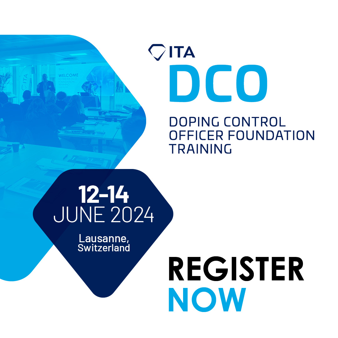 💎 Join the ITA Doping Control Officer Foundation Training Program to initiate your journey toward becoming a professional Doping Control Officer!

💡 Apply now!
ita.sport/dco-ft/

#KeepingSportReal