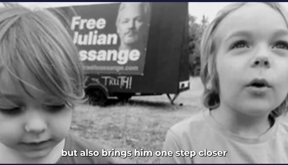 Depuis 5 ans emprisonné  en ce mois d’avril #FreeAssange2024 #FreeAssange