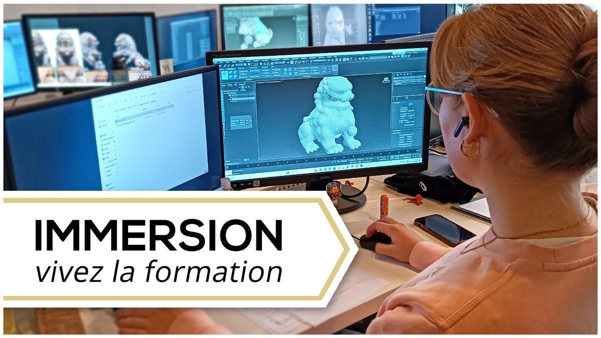 Le mieux pour bien t’orienter dans les études ?
Un plongeon direct dans la formation !

Vis une journée dans notre école et tu sauras que c’est ICI que tu veux étudier !

Tu veux en savoir plus sur le jeu vidéo et la formation ?
Contacte-nous ou abonne-toi ! 😉

#iad3D #3D
