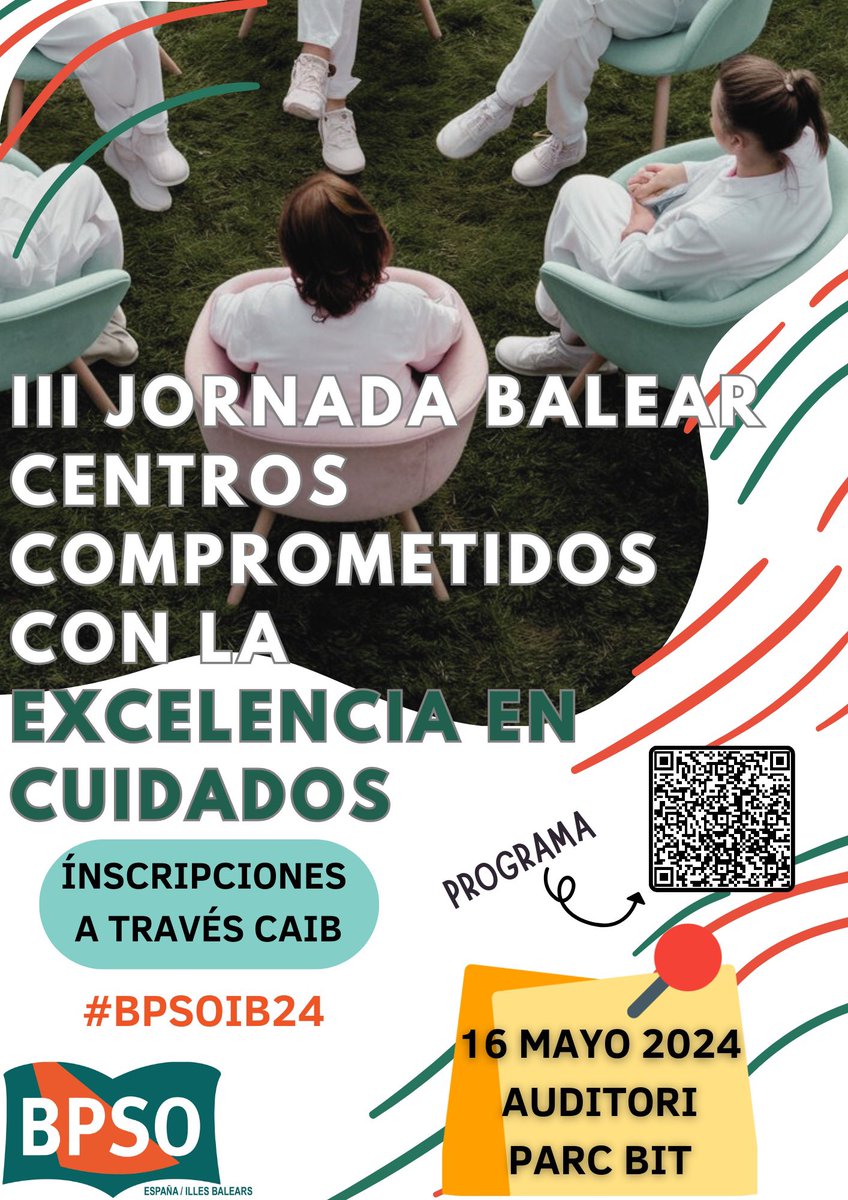 📣Abierta la inscripción a la III Jornada Balear de CCEC. Inscripciones hasta el 14/05/24 a través de intranet CAIB-> Formació IB-Salut -> Formació Direcció Assistència Sanitària-> Curso 340 @BPSOmenorcaIB