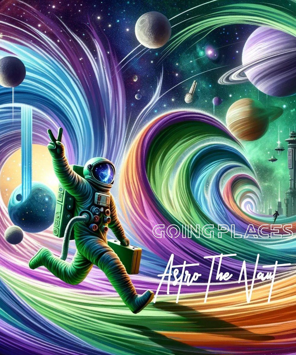 AstroTh3Naut's tweet photo. Astro the Naut - Going Places 
Listen to it wherever you listen to music. It’s a big universe out there. https://t.co/yzSVKXMedV