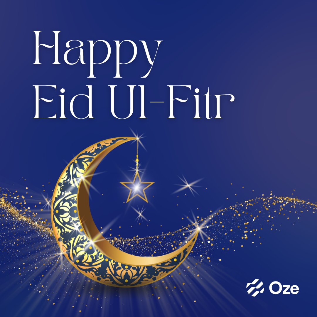 #EidMubarak Wishing you and your loved ones a blessed Eid filled with happiness, peace, and prosperity. Have an amazing holiday! 🌙
#DoBusinessBetter #OzeApp #Afrotech #EidUlFitr