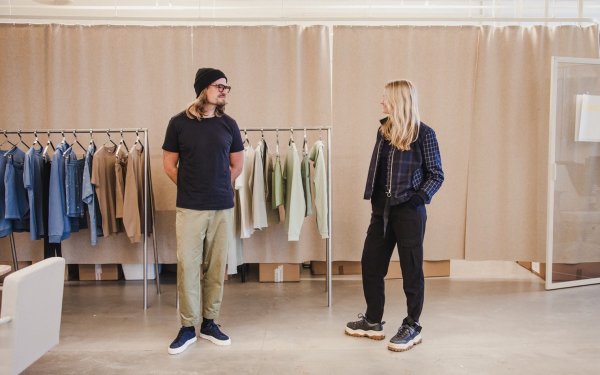 They used to sell scarves by the meter, now they're Norway's coolest fashion brand: scandinaviastandard.com/holzweiler-bri…