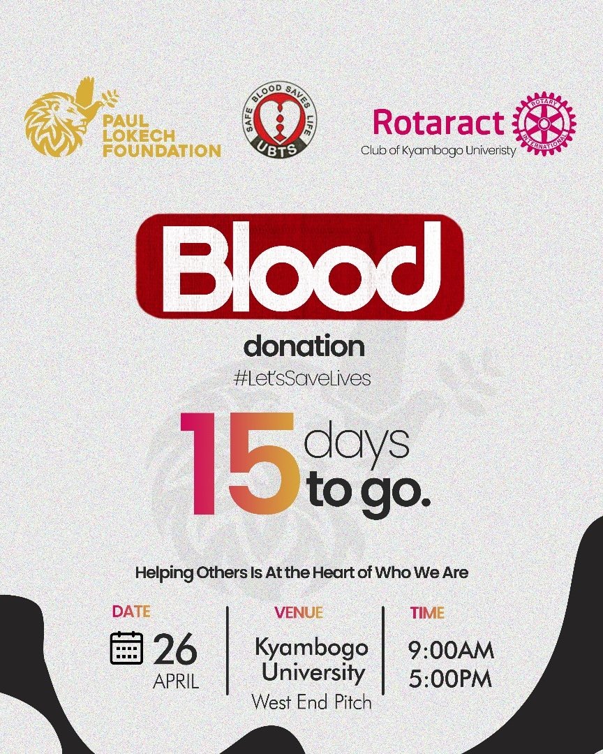 The count down is on! Mark the date, see you there. #blooddonation #blooddrive