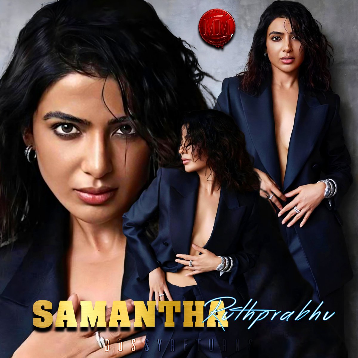 Bossy Returns 😎 Ruthless Emperor of Youngster's Souls #Samantha #samantharuthprabhu #samanthahot #Manlymonstrous 😈