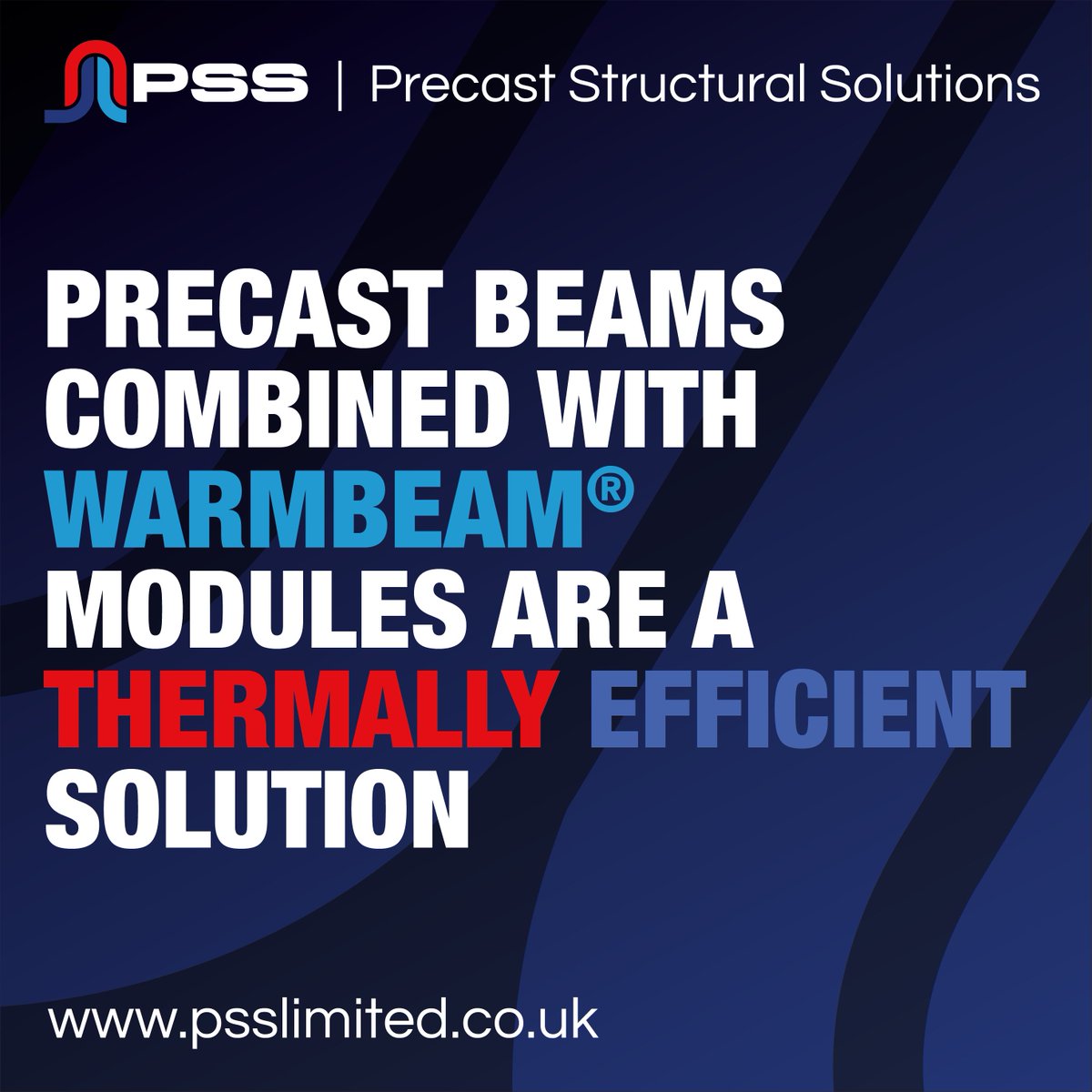 The use of Warmbeam® suspended modules in conjunction with concrete beams are a highly effective, thermally efficient solution. 

psslimited.co.uk/product/warmbe…
