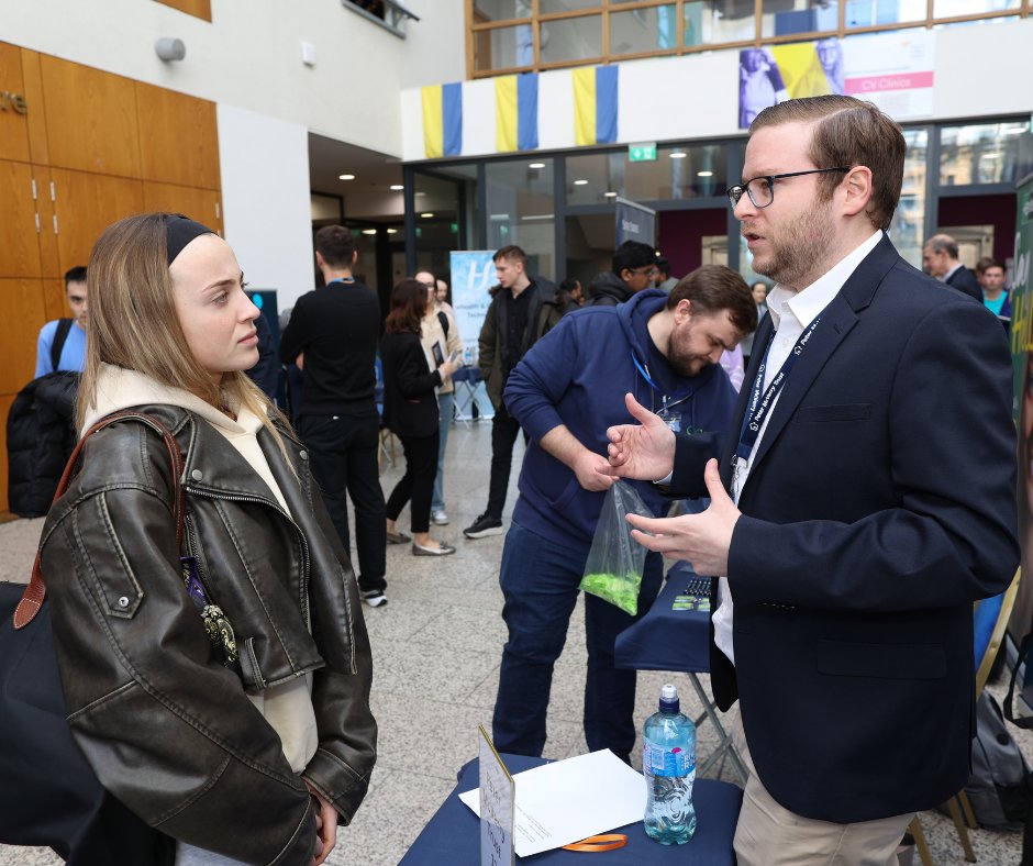 On Tuesday, Peter McVerry Trust engaged with the next generation of professionals at an @NCIRL open day. Psychology students attended the 'Just in Time' Careers Fair, where we discussed our Graduate Development Programme. bit.ly/gradprog24