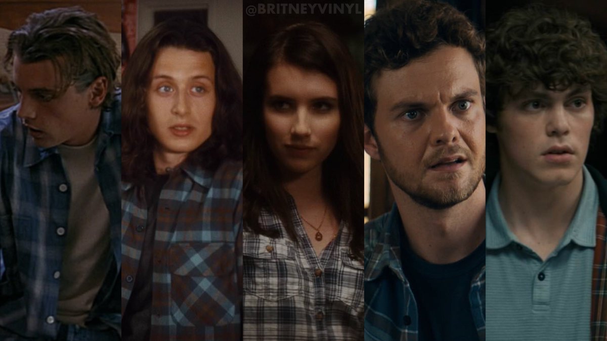 britneyvinyl's tweet image. If there's one thing I learned from the SCREAM franchise... It's never trust someone wearing plaid.