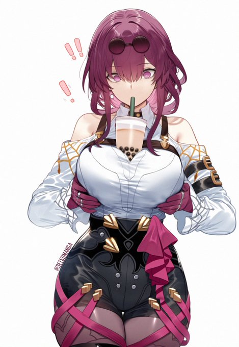 Bubble Tea Challenge (featuring Kafka) 🧋
#崩壊スターレイル #HonkaiStarRail 