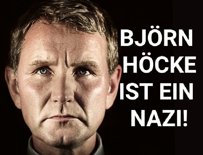 HÖCKE IST KEIN OPFER! #Höcke ist ein Überzeugungstäter! #Höcke weiß genau was er labert! #Höcke kennt die SA! #Höcke kennt die Parole der SA! #Höcke weiß daß sie verboten ist! #Höcke ist Geschichtslehrer! #Höcke ist ein Faschist! #Höcke ist ein Nazi! #Straftäter_als_Opfer #fckafd